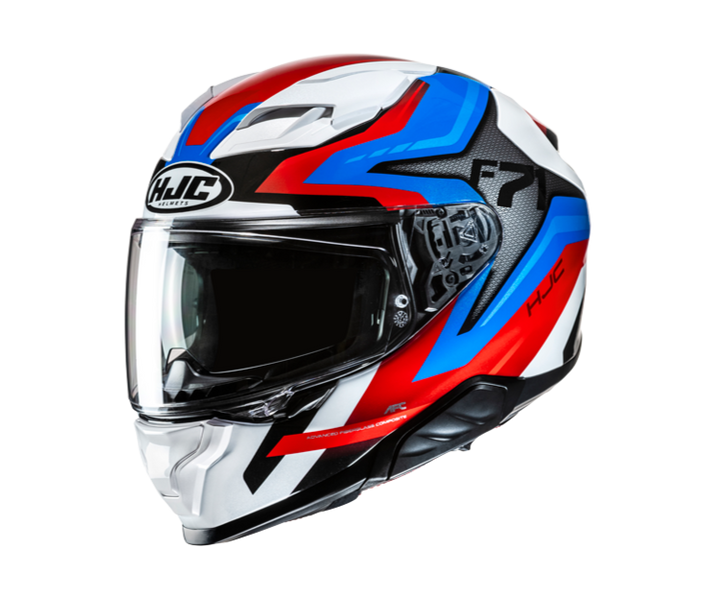 Casco Hjc F71 Fes Blanco Azul Rojo |15922106|