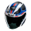 Casco Hjc F31 Ceron Blanco Gris Azul |16352106|