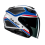 Casco Hjc F31 Ceron Blanco Gris Azul |16352106|