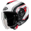 Casco Hjc I40N Linia Blanco Negro Rojo |17157106|