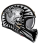 Casco Hjc V60 Flame Negro Gris Dorado |17470906|