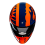 Casco Hjc V60 Flame Naranja Azul |17472706|