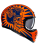 Casco Hjc V60 Flame Naranja Azul |17472706|