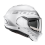 Casco Hjc F100 Hetal Blanco Gris |18931006|