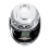 Casco Hjc F100 Hetal Blanco Gris |18931006|