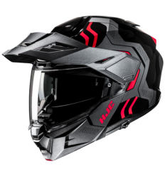 Casco Hjc I80 Velly Negro Gris Rojo |19770106|