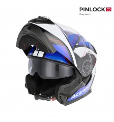 Casco Acerbis Serel Azul Blanco |0025201.245|