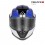 Casco Acerbis Serel Azul Blanco |0025201.245|