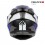 Casco Acerbis Serel Azul Blanco |0025201.245|