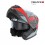 Casco Acerbis Serel Gris Rojo |0025201.295|