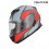 Casco Acerbis Serel Gris Rojo |0025201.295|