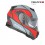 Casco Acerbis Serel Gris Rojo |0025201.295|