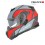 Casco Acerbis Serel Gris Rojo |0025201.295|
