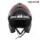 Casco Acerbis Serel Gris Rojo |0025201.295|