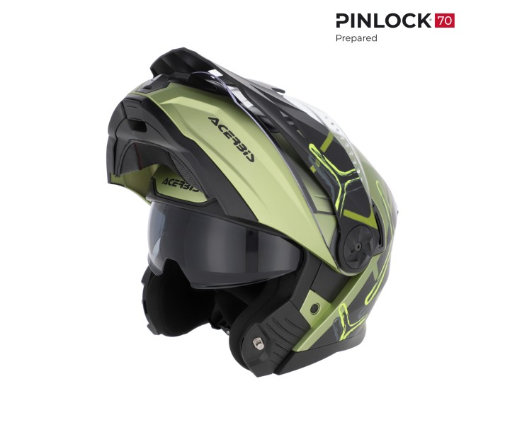 Casco Acerbis Rider Verde Negro |0026577.377|