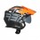 Casco Acerbis Jet Aria Graphic Naranja Fluor Negro |0026602.442|
