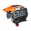 Casco Acerbis Jet Aria Graphic Naranja Fluor Negro |0026602.442|