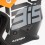 Casco Acerbis Jet Aria Graphic Naranja Fluor Negro |0026602.442|