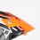 Casco Acerbis Jet Aria Graphic Naranja Fluor Negro |0026602.442|