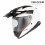 Casco Acerbis Attack Blanco Negro |0026630.237|