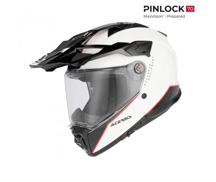 Casco Acerbis Attack Blanco Negro |0026630.237|