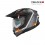 Casco Acerbis Attack Negro Naranja Fluor |0026630.446|