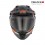 Casco Acerbis Attack Negro Naranja Fluor |0026630.446|