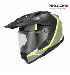 Casco Acerbis Attack Negro Amarillo Fluor |0026630.457|