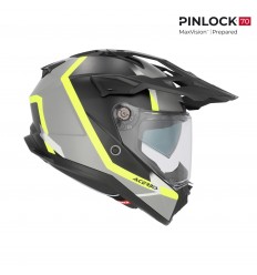 Casco Acerbis Attack Negro Amarillo Fluor |0026630.457|