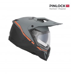 Casco Acerbis Assault Negro Naranja Fluor |0026652.446|