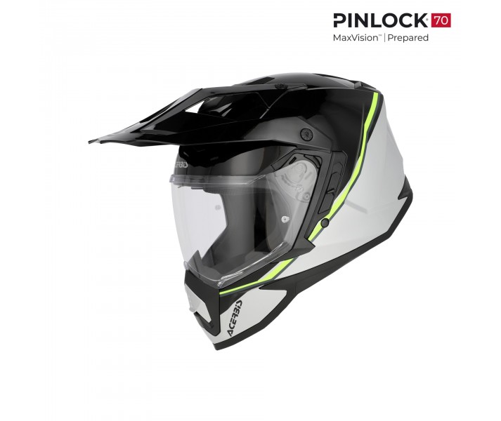 Casco Acerbis Assault Negro Amarillo Fluor |0026652.457|