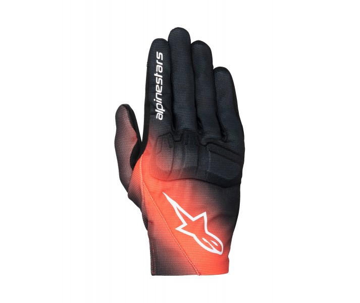 Guantes Alpinestars Reef V2 Negro Rojo Fluor Blanco |3560825-1321|