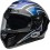 Casco Bell Race Star Dlx Flex Xenón Brillo Orión Negro |8008957005|