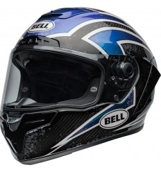 Casco Bell Race Star Dlx Flex Xenón Brillo Orión Negro |8008957005|