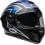 Casco Bell Race Star Dlx Flex Xenón Brillo Orión Negro |8008957005|