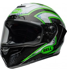 Casco Bell Race Star Dlx Flex Negro Brillo Xenón Kriptonita |8008957013|
