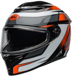 Casco Bell Lithium Mips Podium Negro Brillo Naranja |8008961001|