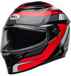 Casco Bell Lithium Mips Podium Negro Brillante Rojo |8008961006|