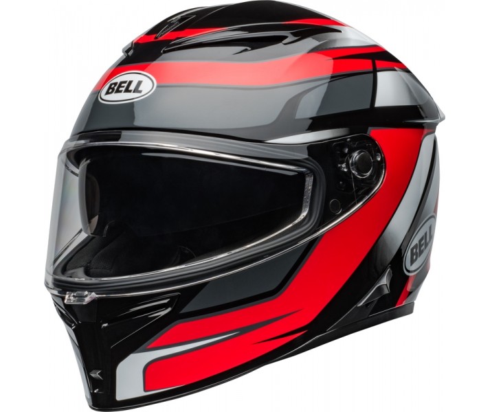 Casco Bell Lithium Mips Podium Negro Brillante Rojo |8008961006|