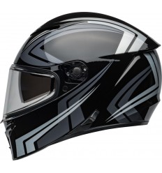 Casco Bell Lithium Jetstream Negro Brillo Plata |8008965001|