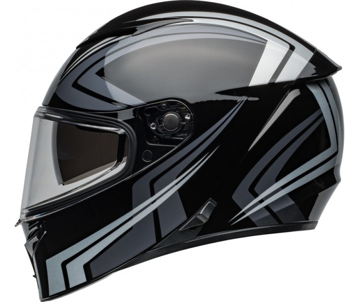 Casco Bell Lithium Jetstream Negro Brillo Plata |8008965001|
