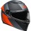 Casco Bell Lithium Shear Gris Mate Naranja |8008966006|