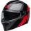 Casco Bell Lithium Shear Gris Rojo Brillo |8008966016|