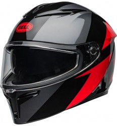 Casco Bell Lithium Shear Gris Rojo Brillo |8008966016|