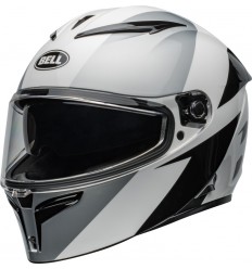 Casco Bell Lithium Shear Plata Brillo Blanco |8008966026|