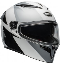 Casco Bell Lithium Shear Plata Brillo Blanco |8008966026|