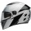 Casco Bell Lithium Shear Plata Brillo Blanco |8008966026|
