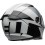 Casco Bell Lithium Shear Plata Brillo Blanco |8008966026|