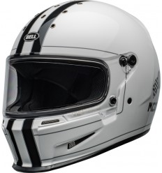 Casco Bell Eliminator Steve Mcqueen Blanco Brillo |8008972001|