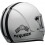 Casco Bell Eliminator Steve Mcqueen Blanco Brillo |8008972001|
